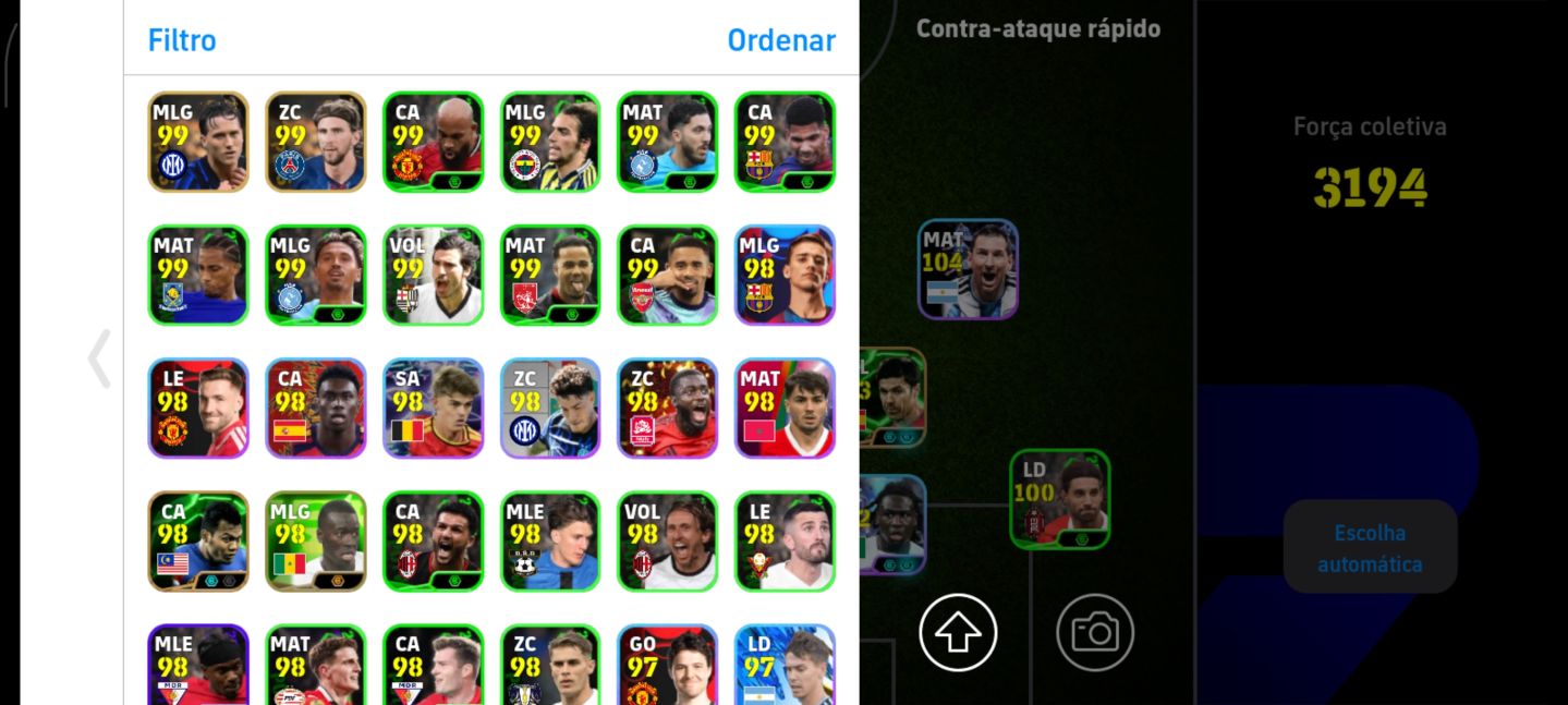 CONTA DE EFOOTBOL MUITO BOA!!!