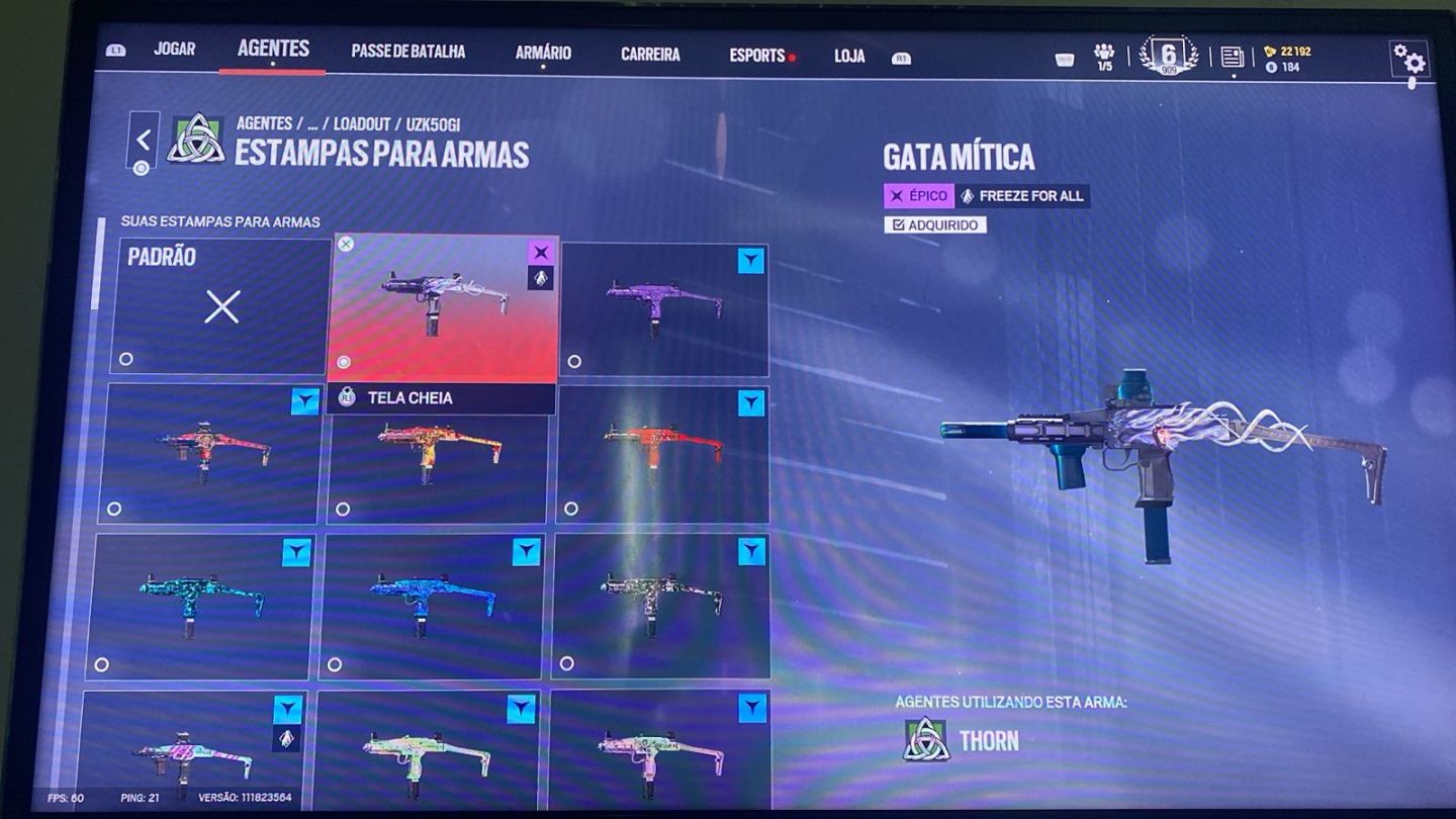 Conta Super RARA de R6