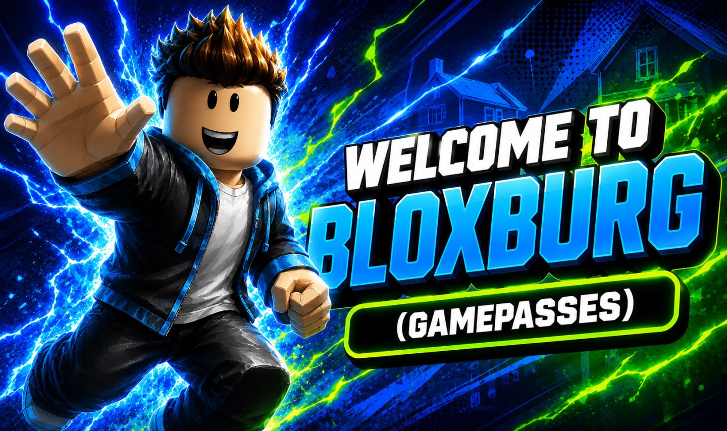 (MAIS BARATO) BLOXBURG [GAMEPASS, DINHEIRO E BLOCKBUX]