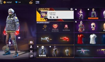 PROMO - CONTA FREEFIRE - RARA- LV 68