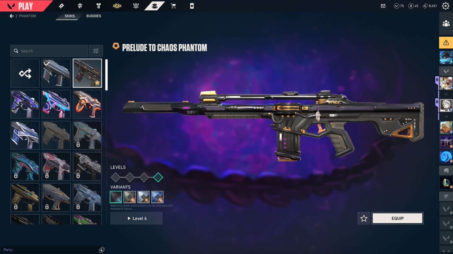 Conta VALORANT Full Acesso | Único Dono | Skins TRYHARD | R$ 1.285,70 gastos