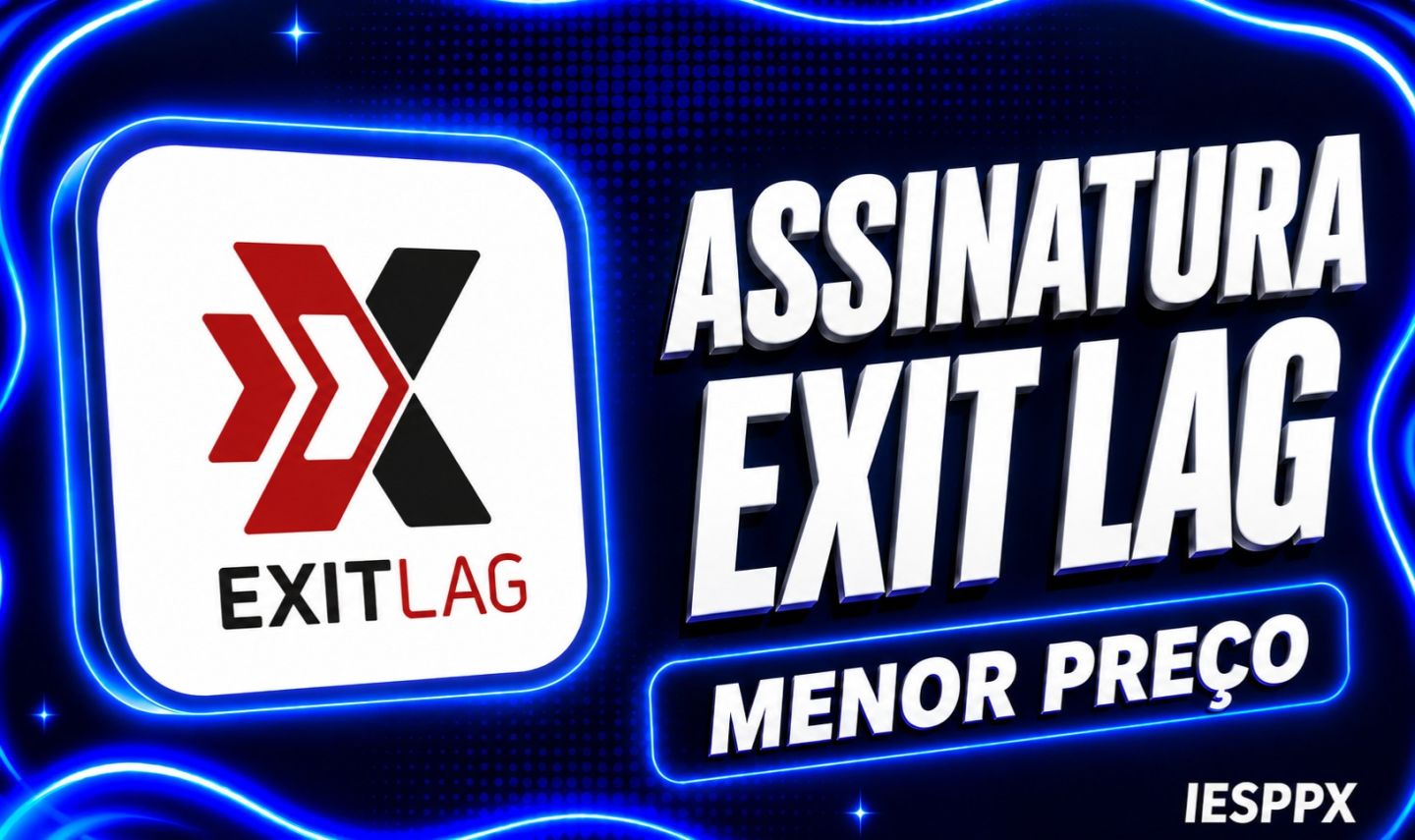 ExitLag Assinatura 30 Dias | Gift Card - Código Digital ExitLag | Menor Preço