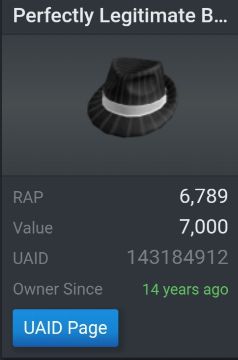 Fedora Hat Roblox Perfectly Legitimate Business Hat Perfectly