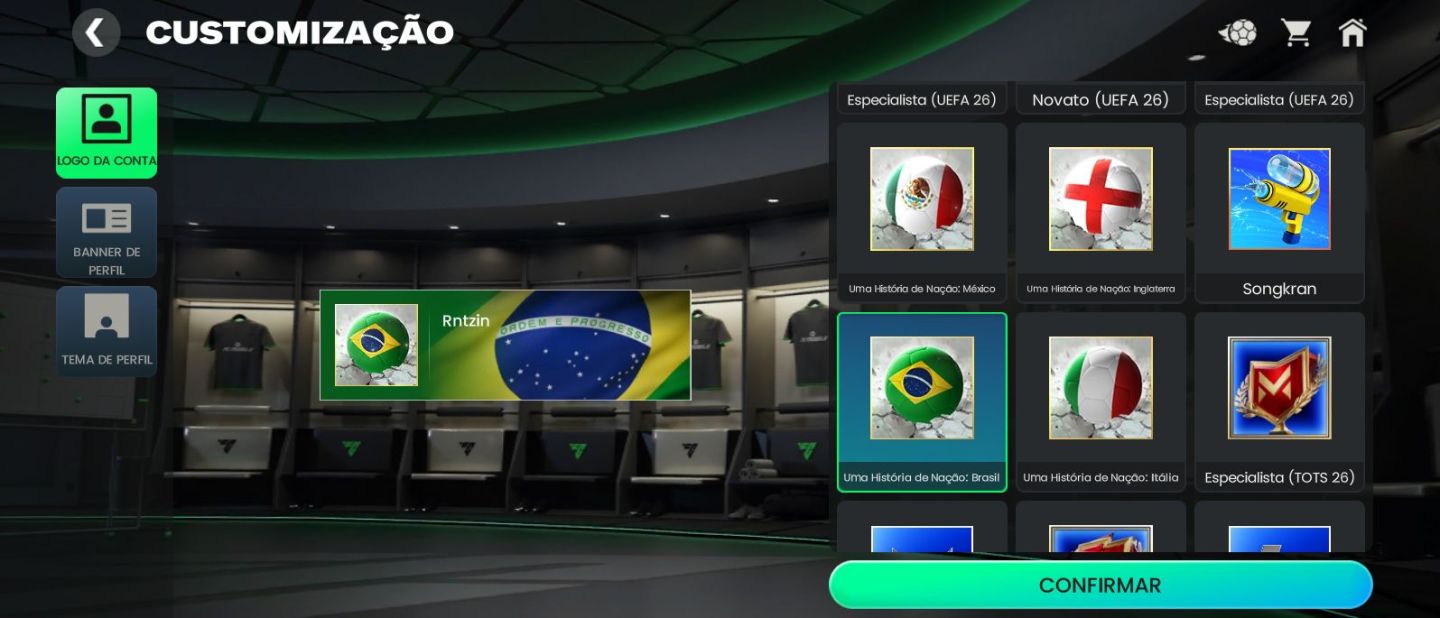 Conta FC mobile GER 126 + 1 BILHÃO de coins+uniformes retrô raros (Chelsea PSG)