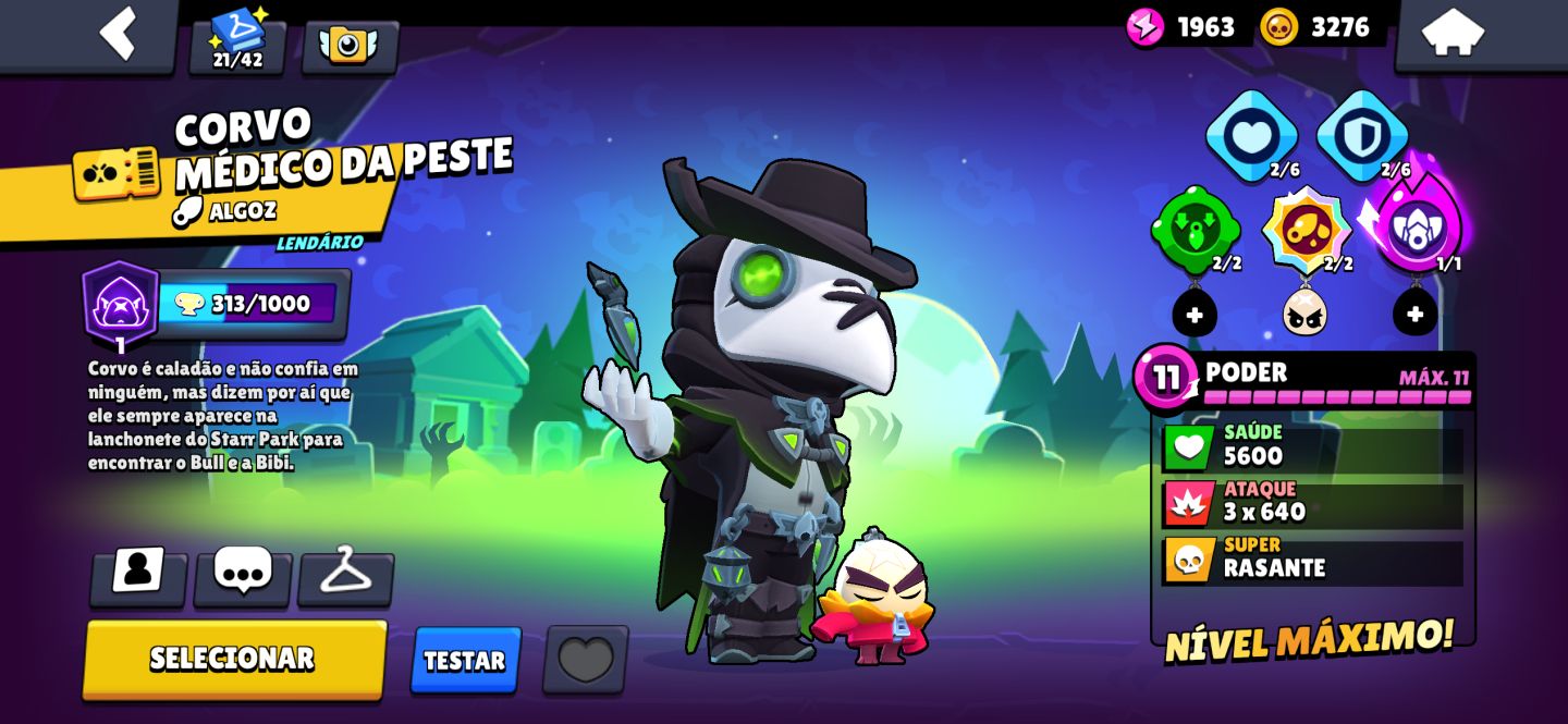 CONTA 2018 | 29,550TROFÉUS| 59 BRAWLERS | 1 HIPERCARGAS | ACESSO TOTAL
