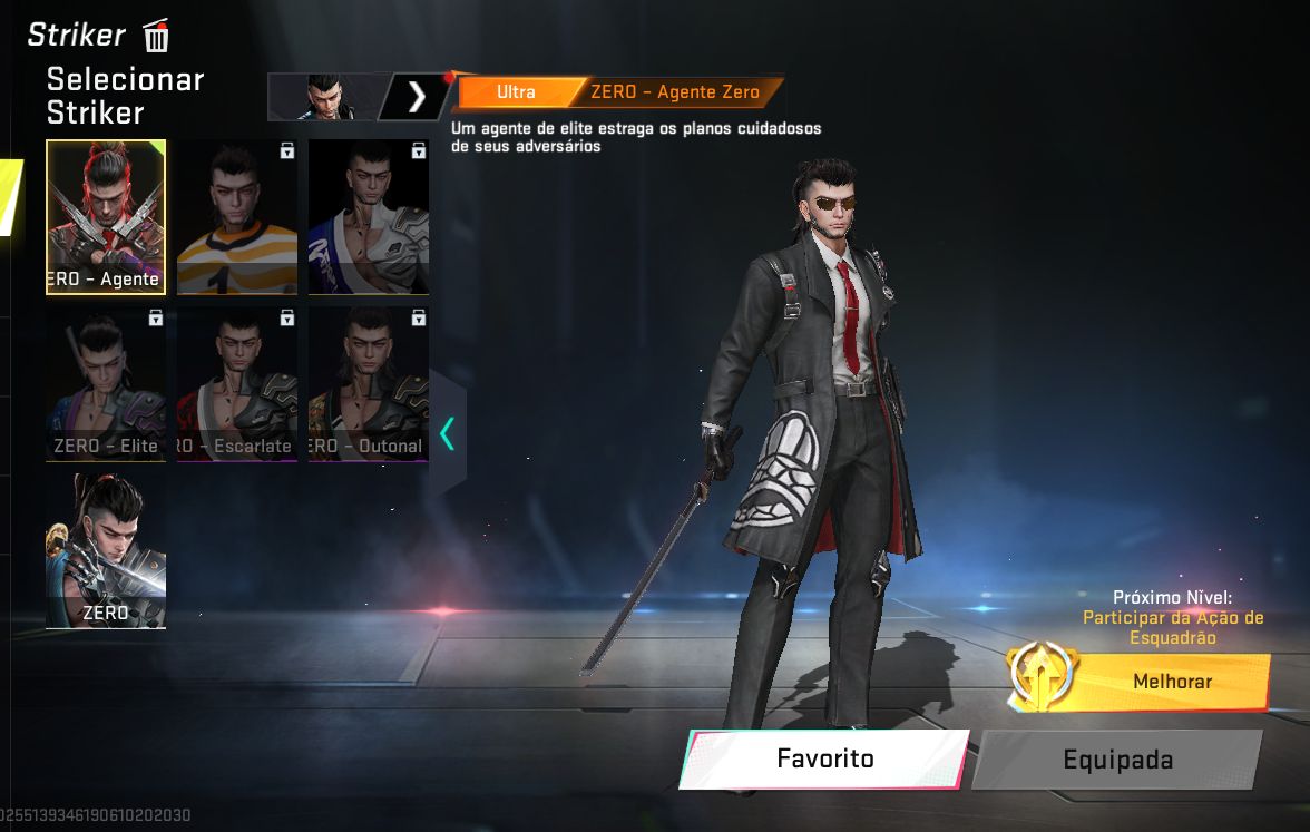 Conta Agente Zero + P90 Fenda Fantasma - BLOOD STRIKE