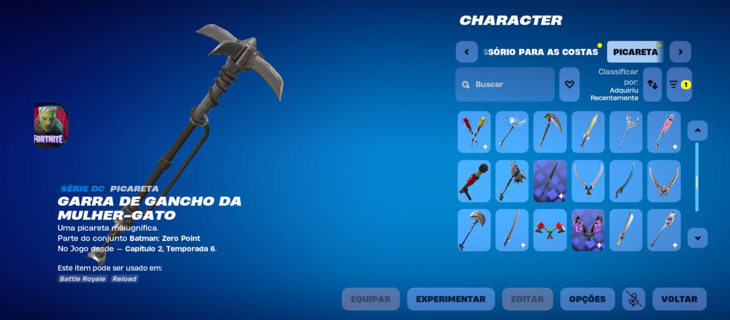 Conta fortinite Rara 2019 2020 itens raros skins não voltam