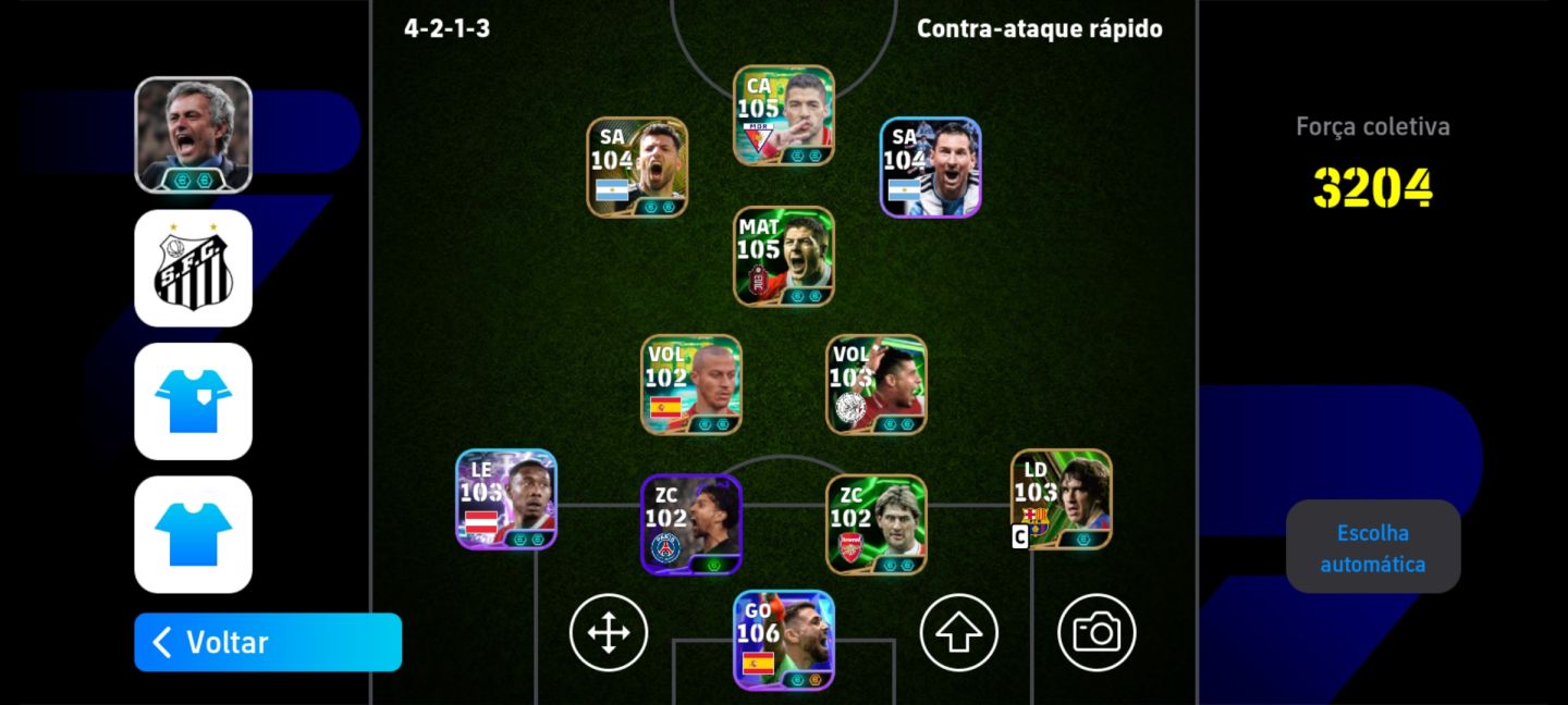 Conta efootball 3200 over