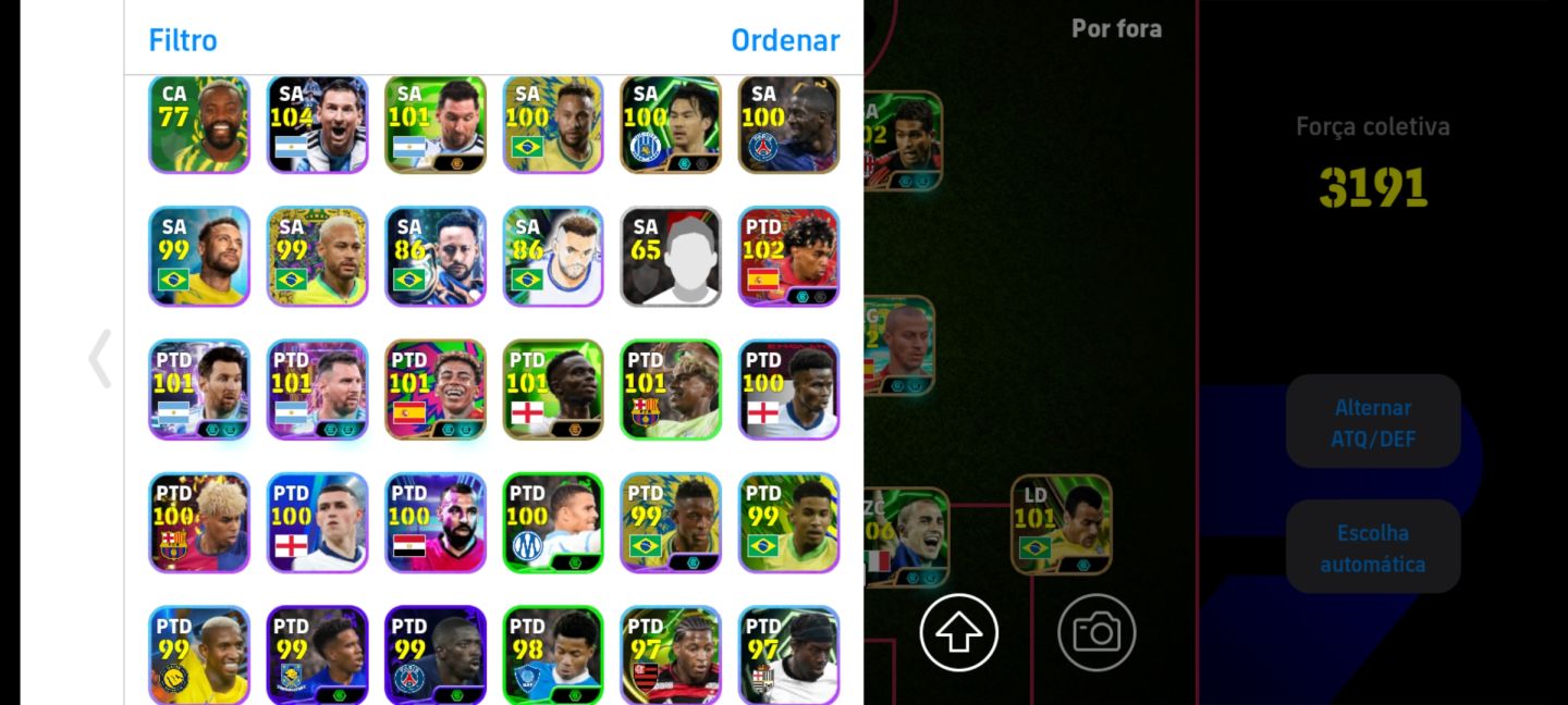 Vende-se conta de efootball