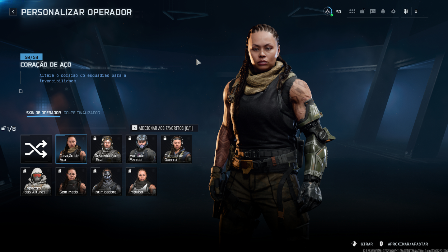 CONTA WARZONE / CAMUFLAGEM PEDRA SANGUÍNEA / FULL ACESSO