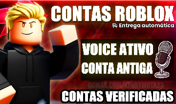 [MELHOR PREÇO] CONTA ROBLOX COM VOICECHAT // IDADE VERIFICADA ENTREGA-AUTOMÁTICA