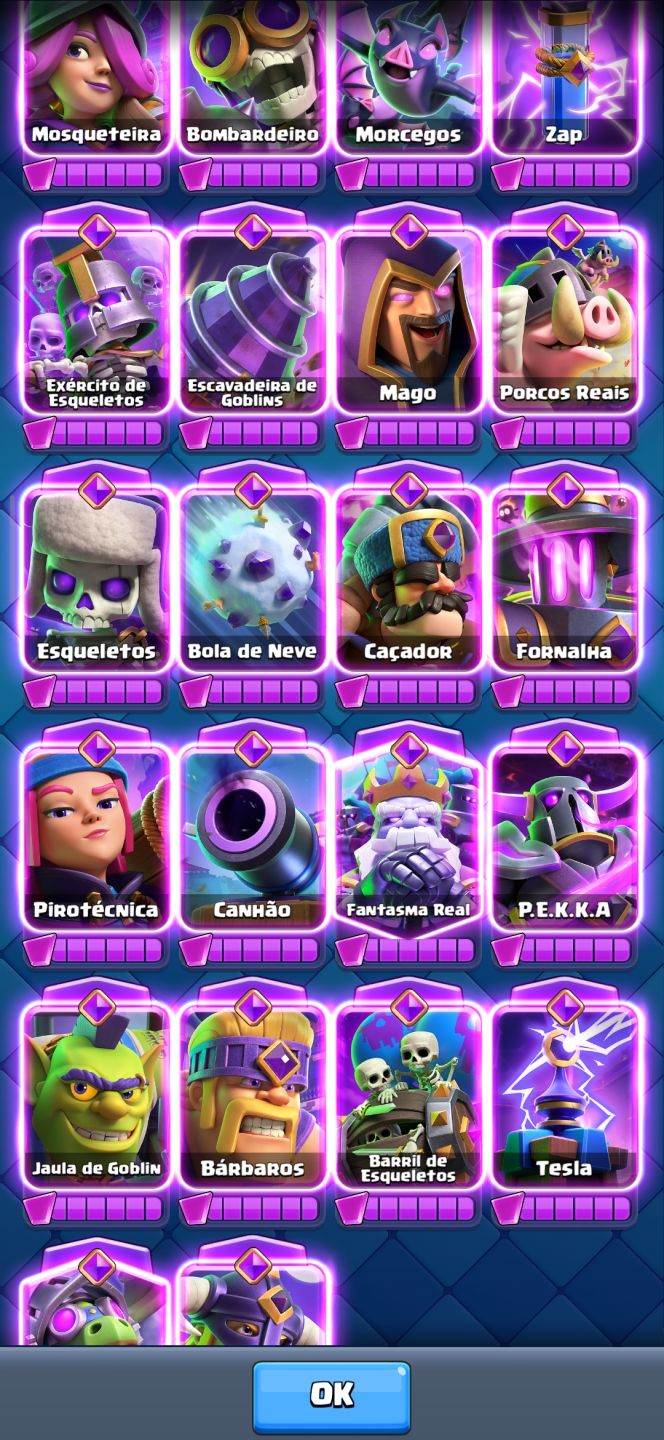 CONTA MEGA GEMADA DE CLASH ROYALE