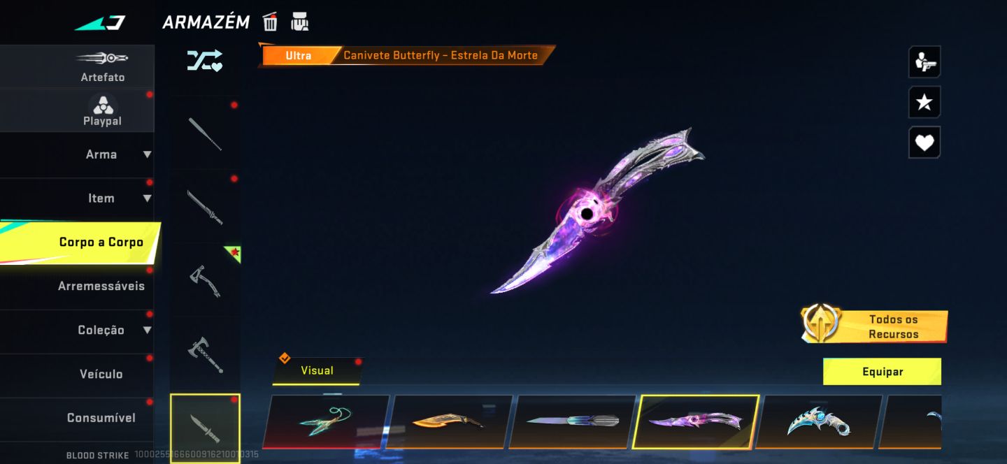 CONTA BLOOD STRIKE PREMIUM COLEÇÃO ( OPORTUNIDADE )