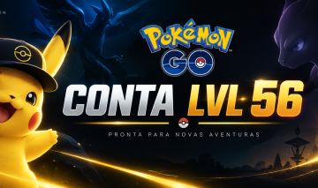 Conta lvl 56 Pokemon Go