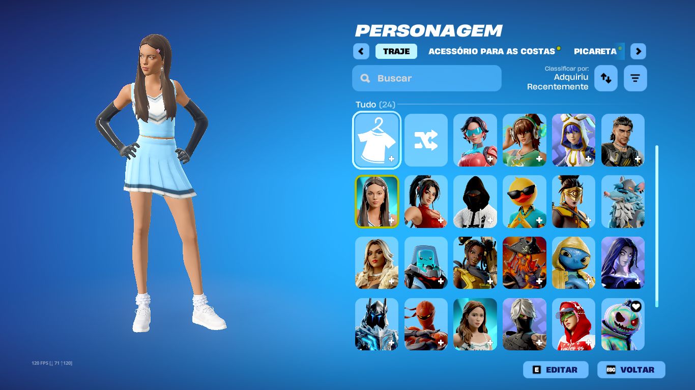 Conta fortnite várias skin passe