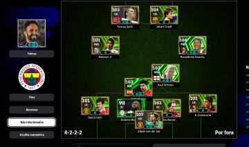 CONTA eFOOTBALL STEAM | FORÇA 3188 | CRUYFF, RONALDINHO, NEYMAR, VAN DER SAR E M