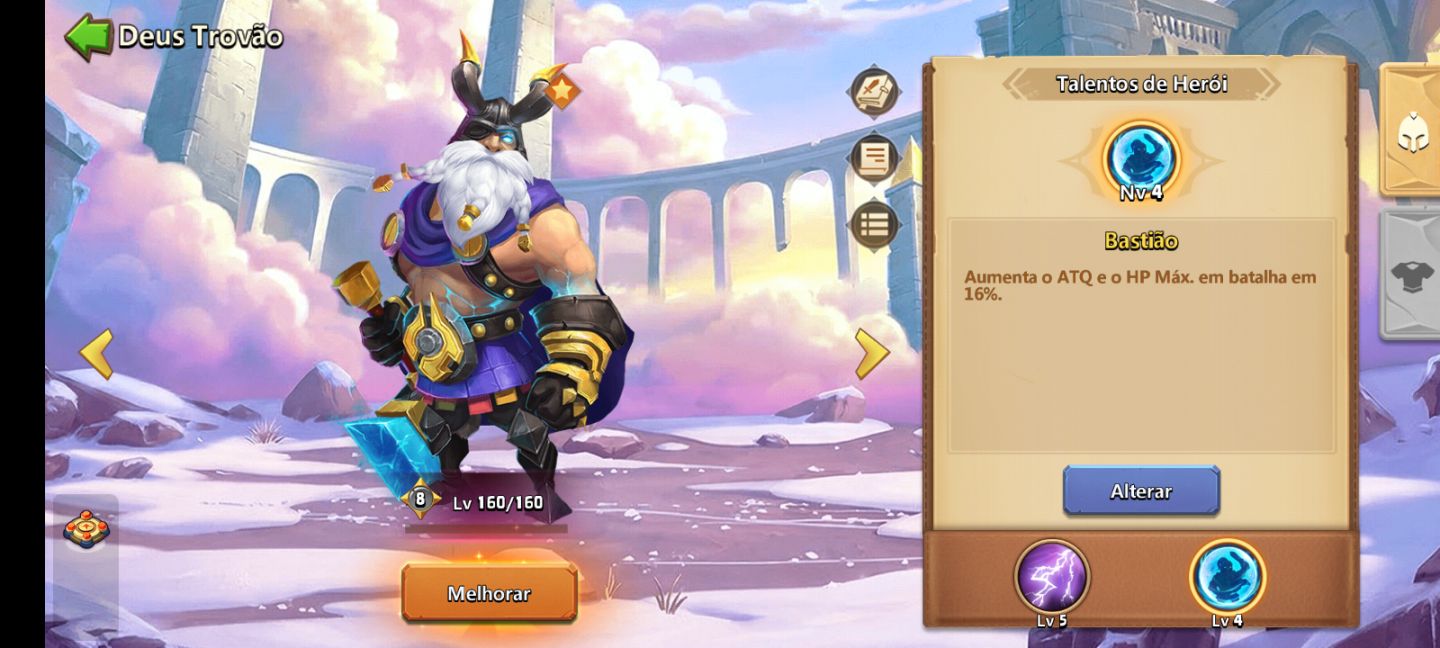 CASTLE CLASH (servidor CLÁSSICO ) Conta com o melhor time atualmente