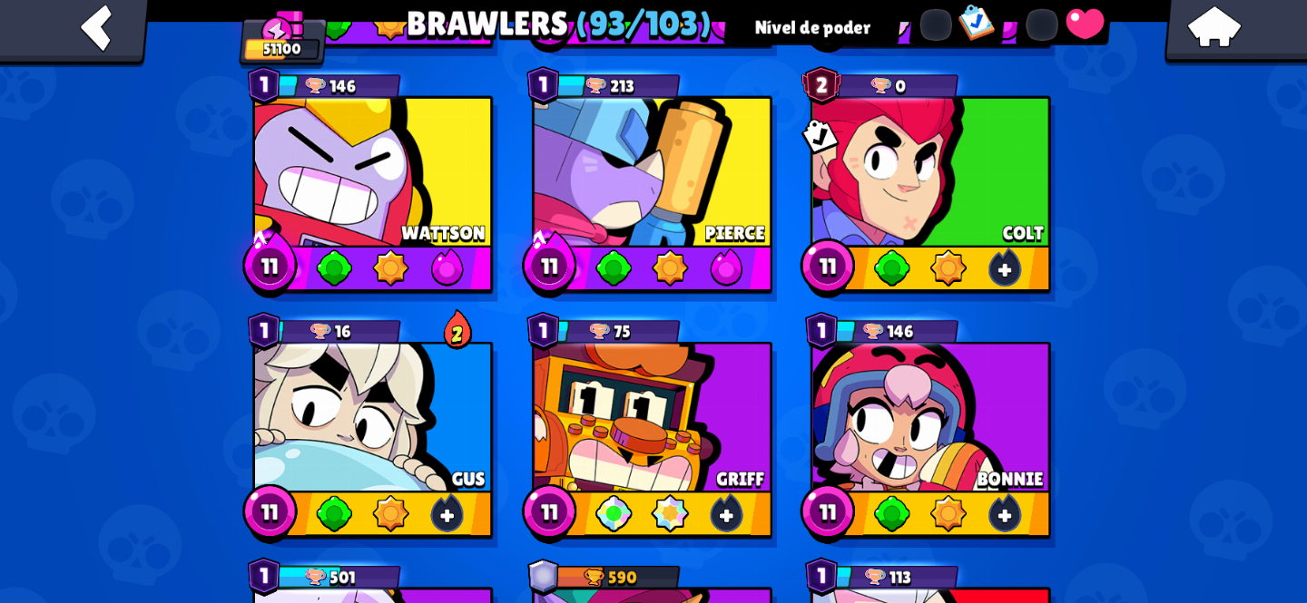 Conta de brawl stars 2019