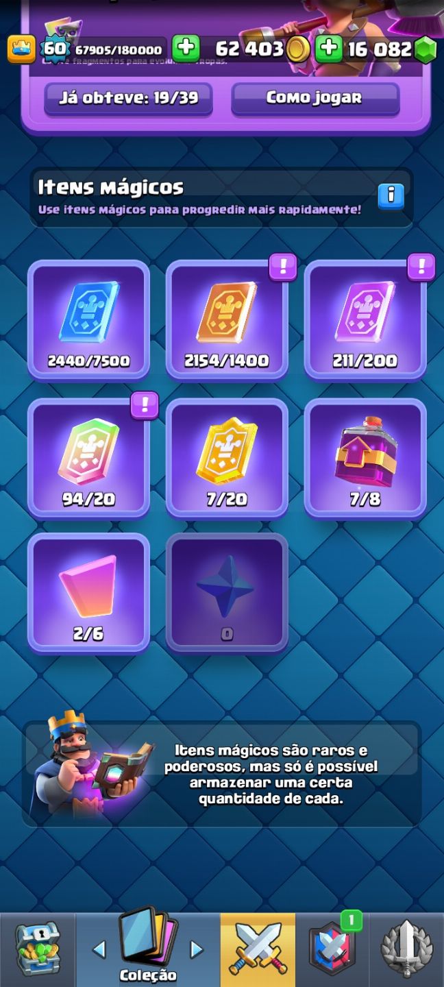 CONTA LEVEL 60 COM 16 MIL GEMAS MUITO BOA PARA QUER JOGAR LIGA