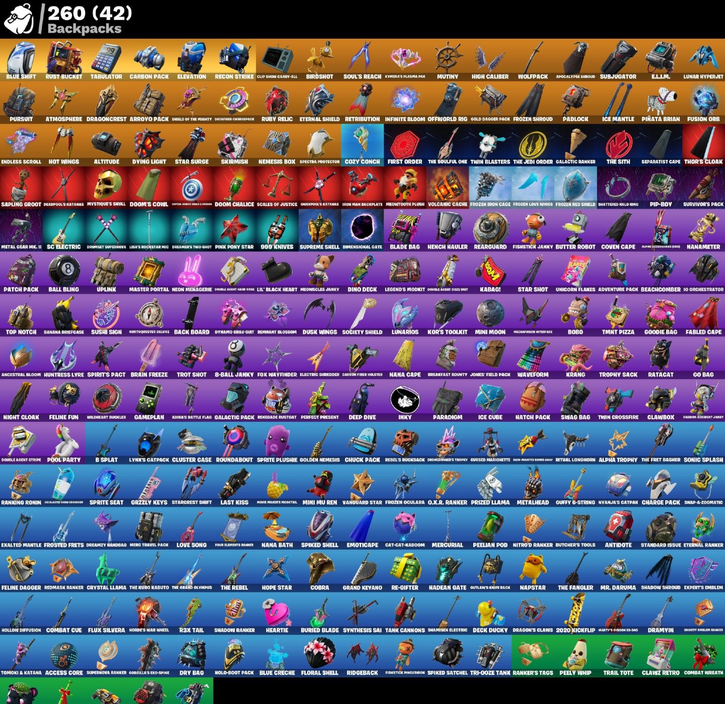 Conta Fortnite 187 SKINS IKONIK/ OG STW SALVE O MUNDO FUNDADOR RARIDADE