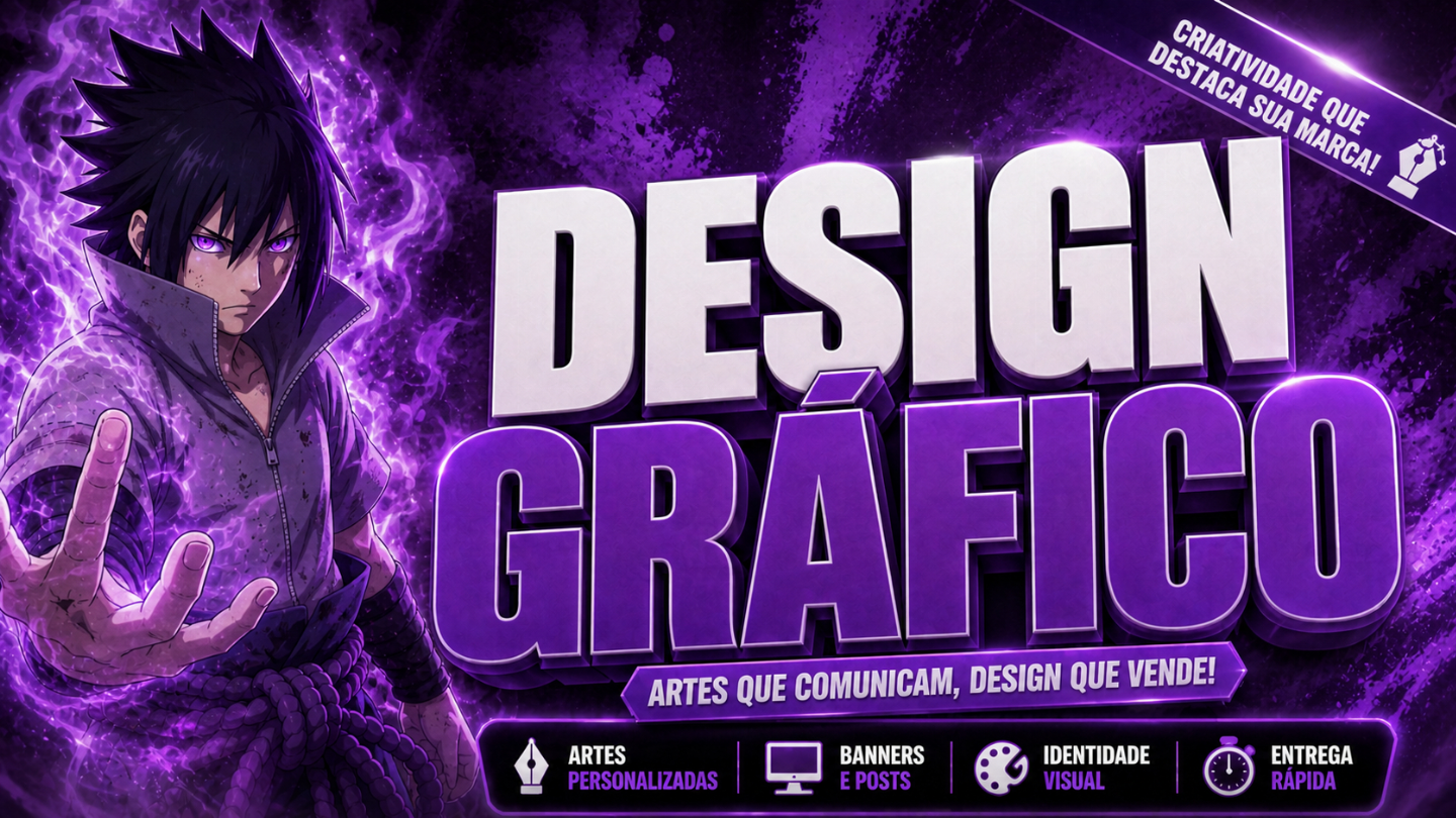 DESIGNER GRAFICO PROFISSIONAL | BARATO (BANNER, LOGO, THUMBNAIL, ÍCON, FLYER...)