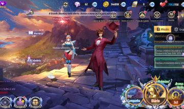 Conta Saint Seiya Awakening server A1 Pegasus