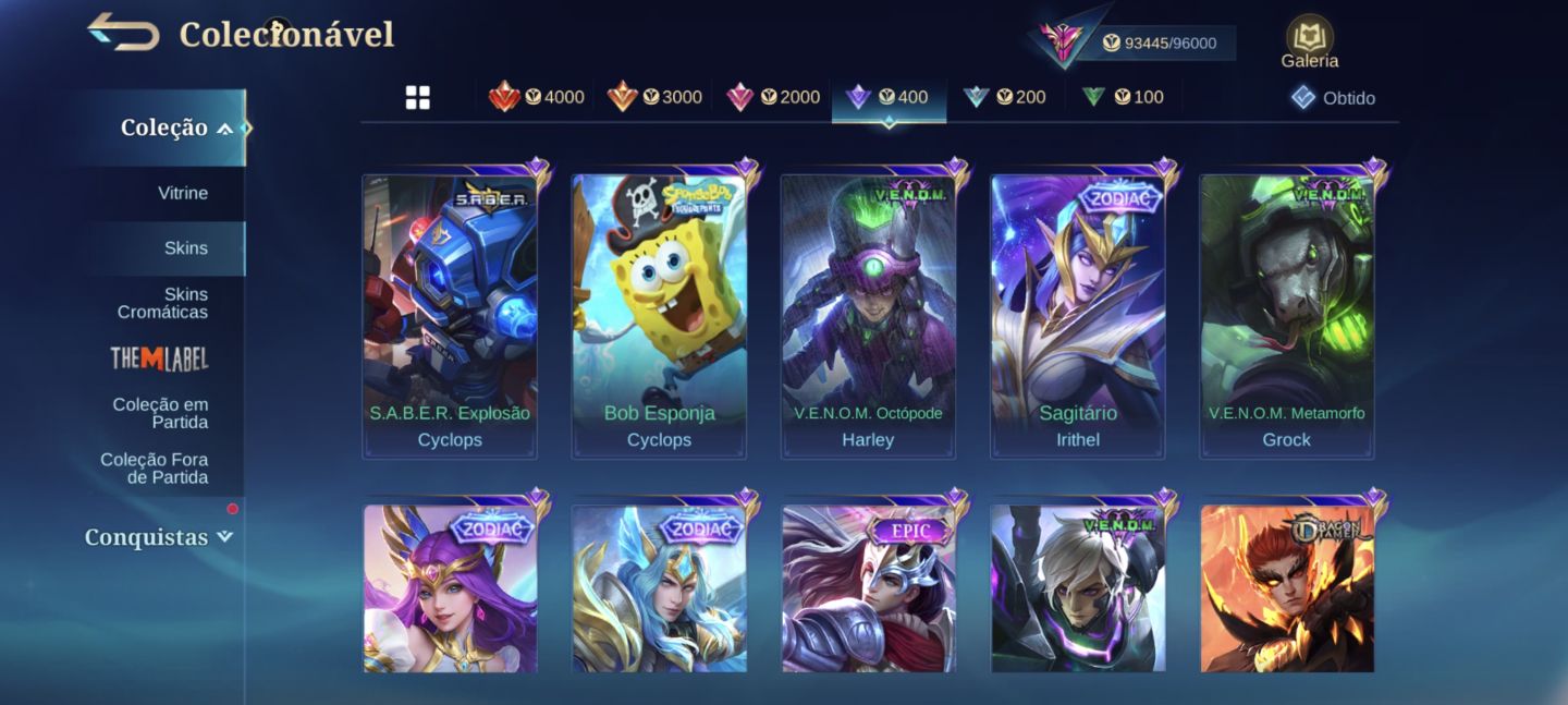 PREMIUM | 330 SKINS | CHOU IORI KOF | BEATRIX PRIME | YSS COLLECTOR | 3 LUCKYBOX