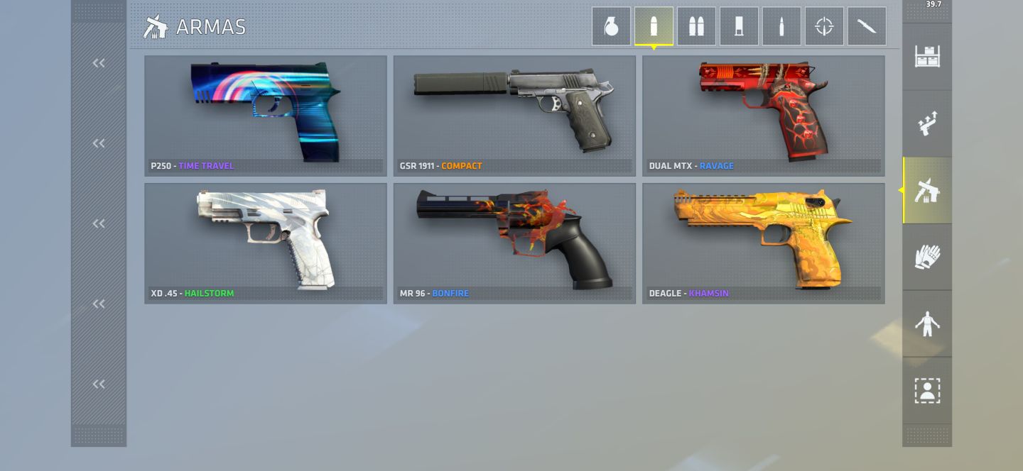 Conta de Critical Ops com Kit de luva e faca exclusivo da Polaris