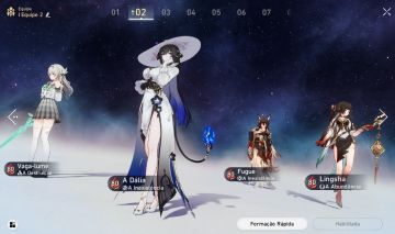 CONTA HONKAI STAR RAIL, VÁRIOS BONECOS PRONTOS PARA LATE GAME