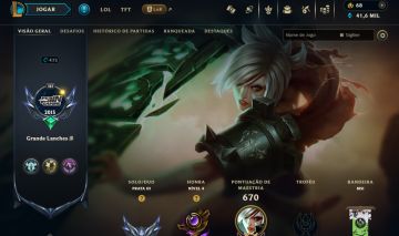 CONTA LOL CONTA 2013, GANHANDO 30+ PDL. TDS OS CHAMPS 241 SKINS LV 473