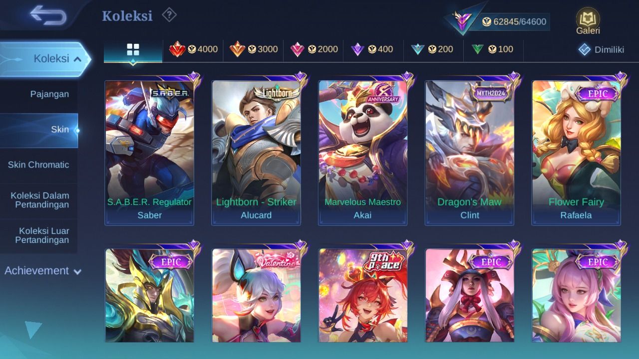 303 SKINS - FULL EMBLEMAS - FULL HEROIS