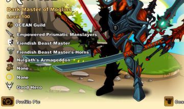 Conta de AQW com algumas heromarts raras!