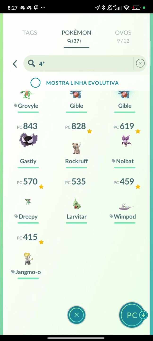 CONTA POKÉMON GO NÍVEL 47 MEWTWO 100%