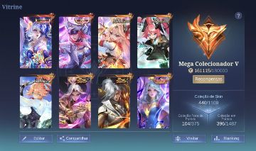 Conta de Mobile Legends 440 Skins