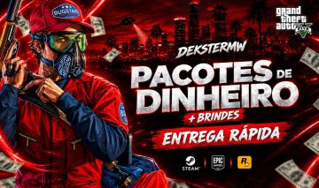 [UP DE CONTAS] GTA 5 ONLINE PC | PACOTES DE DINHEIRO + BRINDES