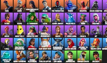 CONTA FORTNITE - 48 SKINS | PODE ALTERAR E-MAIL | Spider-Man, Midas, DeadPool