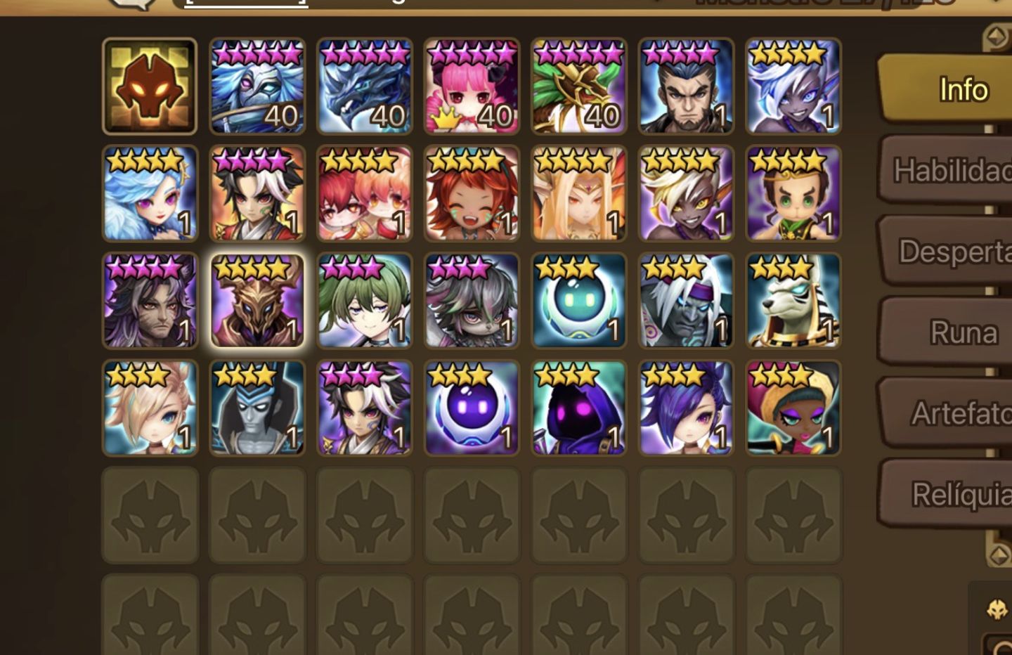 Acc de sumonada . Double ld