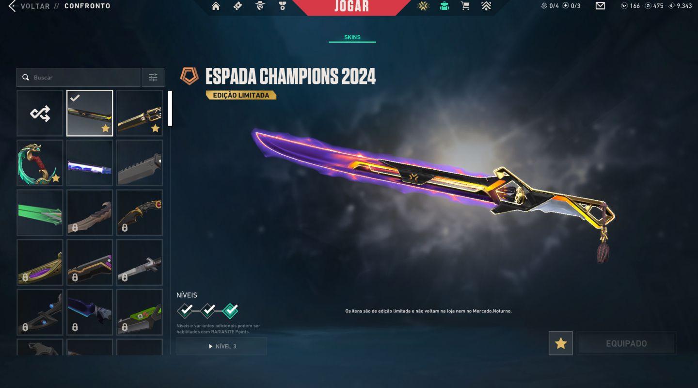 CONTA VALORANT BR | 69 SKINS | CHAMPIONS 2024 + 2025 | KURONAMI