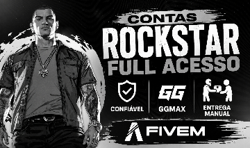 Contas Rockstar Full Acesso FiveM | Entrega Manual