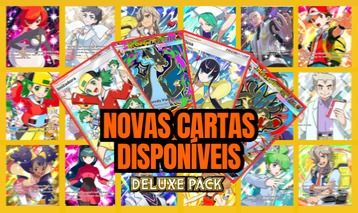 Cartas de Treinadores e Pokémon em PROMOÇÃO!