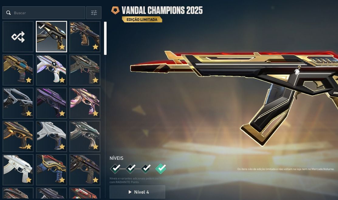 CONTA VALORANT 5.5K GASTOS | FULL SKINS | CHAMPIONS 25 E 26 | ARCANE SKINS RARA
