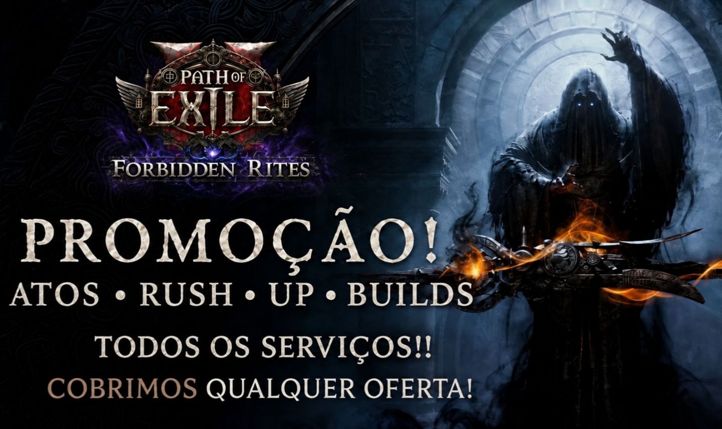 PATH OF EXILE 2 | EVENTO FORBIDDEN RITES - FAZEMOS DE TUDO!!