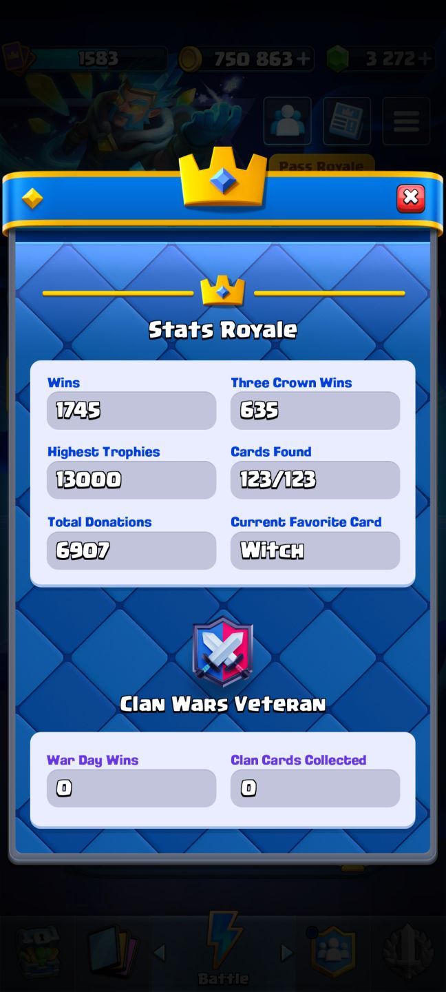 CONTA CLASH ROYALE | 13 MIL TROFEUS | PREÇO BAIXO