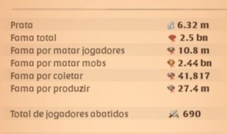 CONTA ALBION END GAME 2.5 DE FAMA! SERV AMERICAS! GMAIL PROPRIO!!