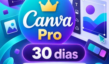 Canva Pro | 30 dias | Convite para equipe