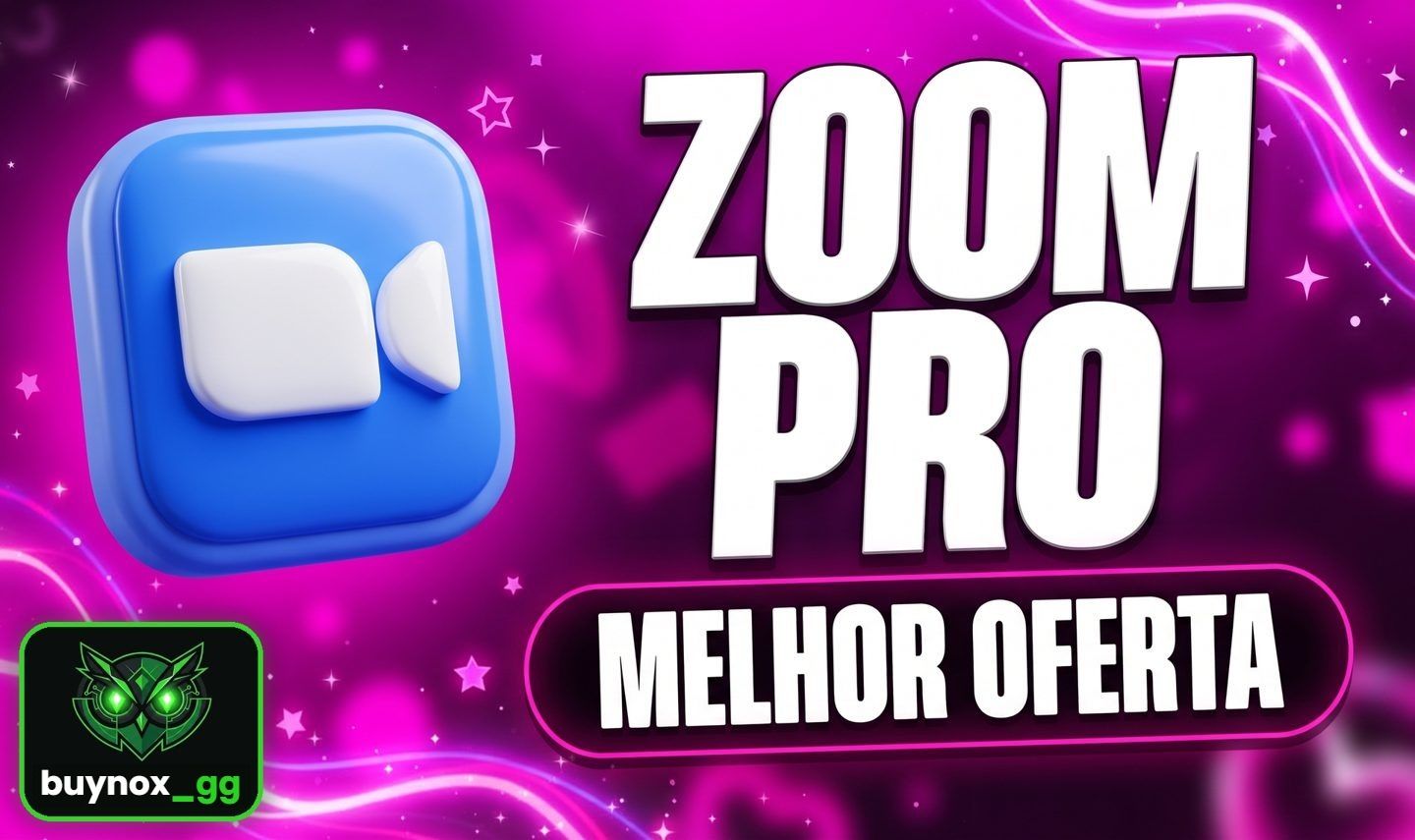 Zoom Pro conta pronta | 14 ou 28 dias | Entrega em 2h