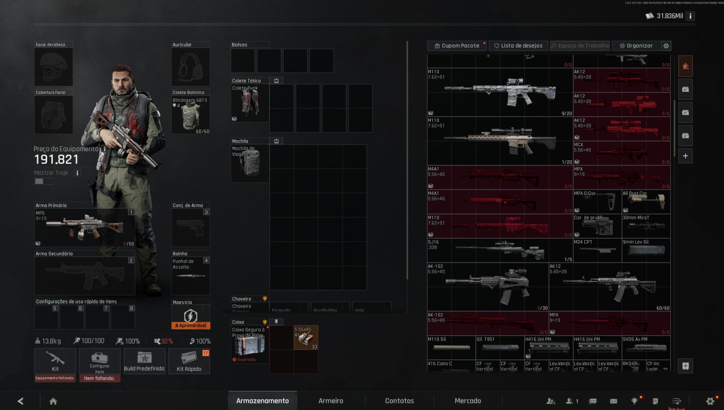 CONTA ARENA BREAKOUT INFINITE (PC) | LEVEL 30 | FULL ACESSO 54KK STASH