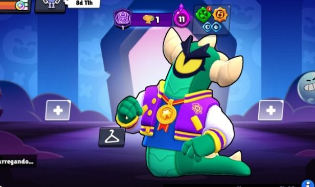 Conta (Brawl Stars) !!! Valor Negociável [18K de troféus com SKINS Bem Antigas !