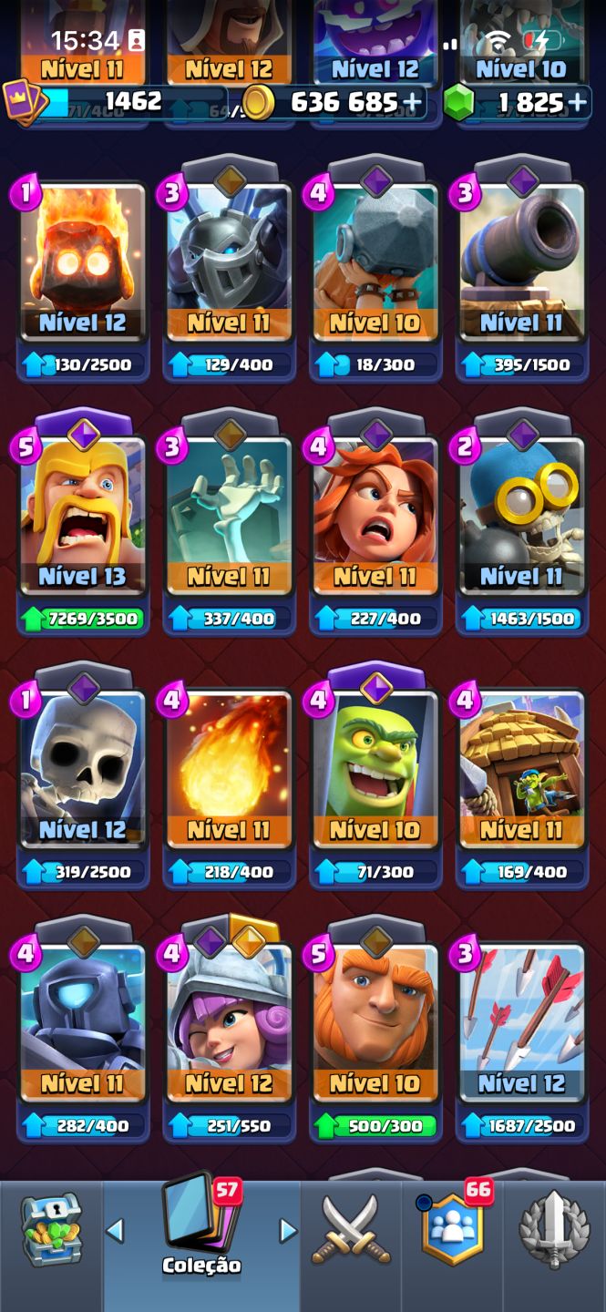 Conta Clash Royale 10k trofeus
