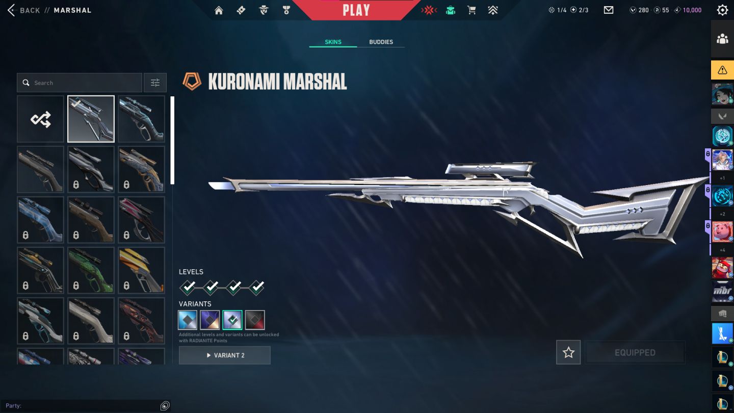 CONTA SERVIDOR EUW VALORANT